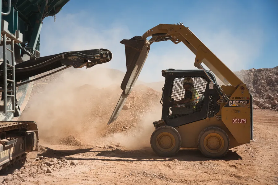las vegas quarry operations conveyor impact sand and gravel