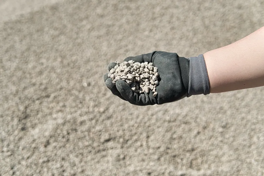 pea gravel pathway natural earth tone stones
