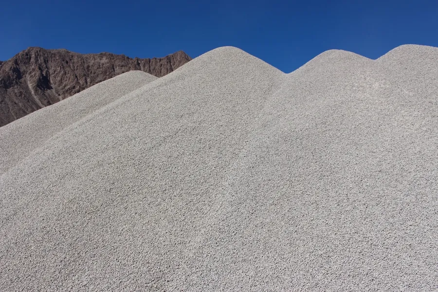 silver-tone decorative landscape rock used in modern hoa-approved xeriscape conversions across summerlin and cadence